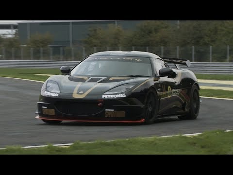 Hardcore Lotus GT4 racer tested to the limit on track