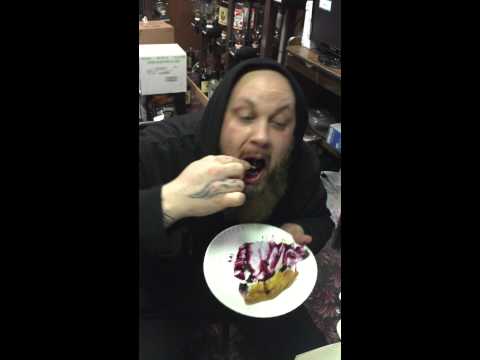 Drocc eats pizza to a Neil Diamond Classic!