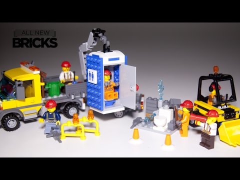Vidéo LEGO City 60072 : Ensemble de démarrage de démolition