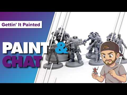 Zombicide Invader Abomination and Survivors Miniature Painting Live Stream and Chat
