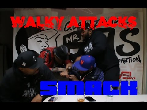 QUEENZFLIP - SMACK & BEASLEY STARTS TO TALK ABOUT @JAZTHERAPPER (WALKY INTERRUPTS)