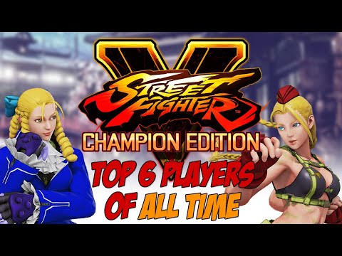 Top 6 Street Fighter 5 players of all time