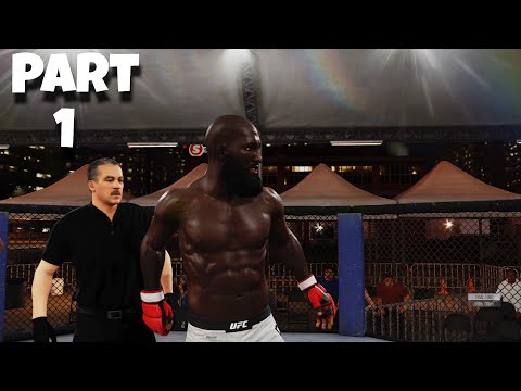 UFC 4 CAREER MODE GAMEPLAY PLAYER CREATION INTRO | PART:1 | PS4 PRO | YOUSHOTDAT