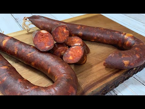 CHORIZO ARTESANAL DE JABALÍ / ARTESAN CHORIZO SAUSAGE MADE OF PORK AND WILD BORE (SUBS ING)