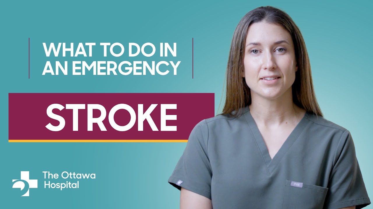 What to do if someone is having a stroke