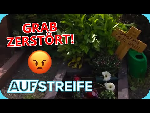 Schock auf dem Friedhof: Grab mutwillig zerstört! | Auf Streife | SAT.1