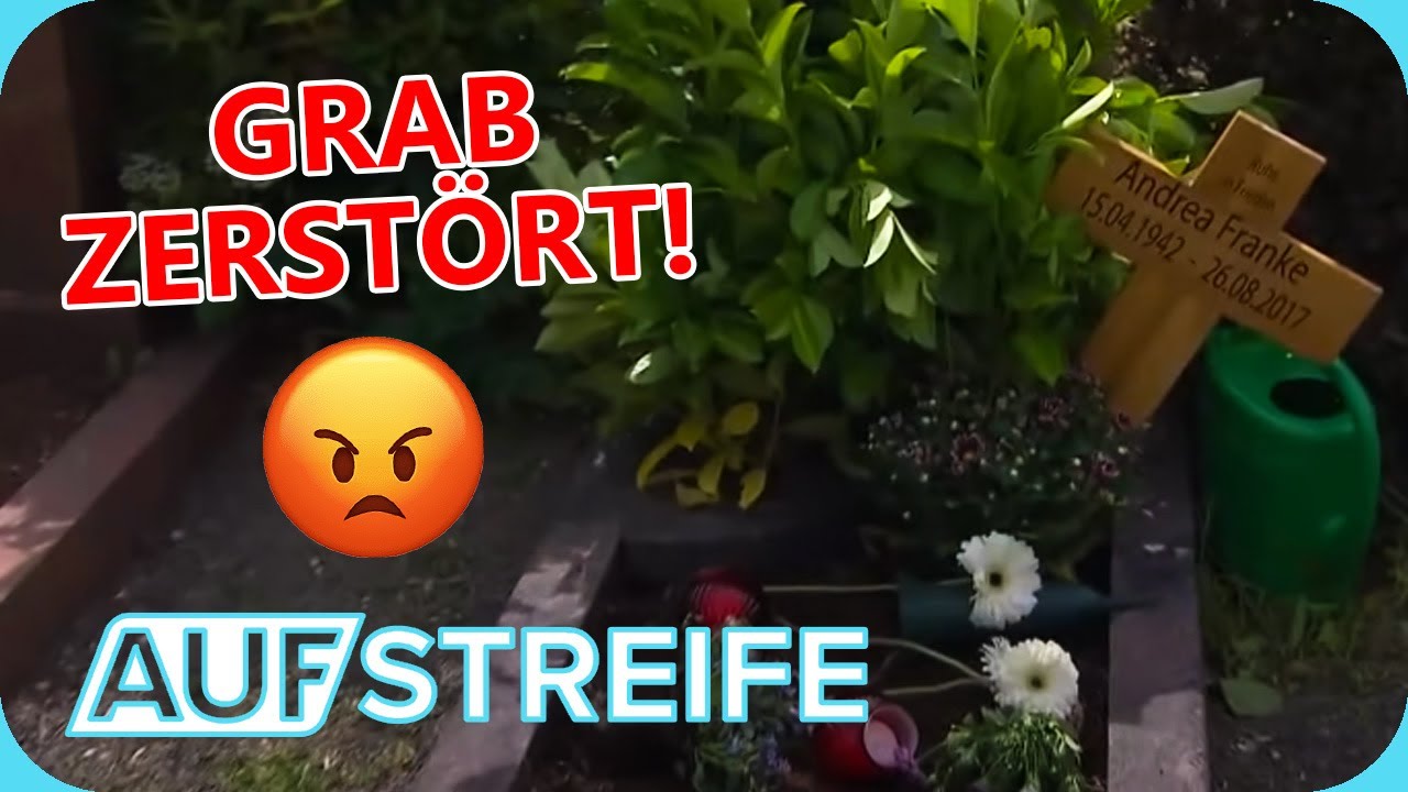 Schock auf dem Friedhof: Grab mutwillig zerstört! | Auf Streife | SAT.1