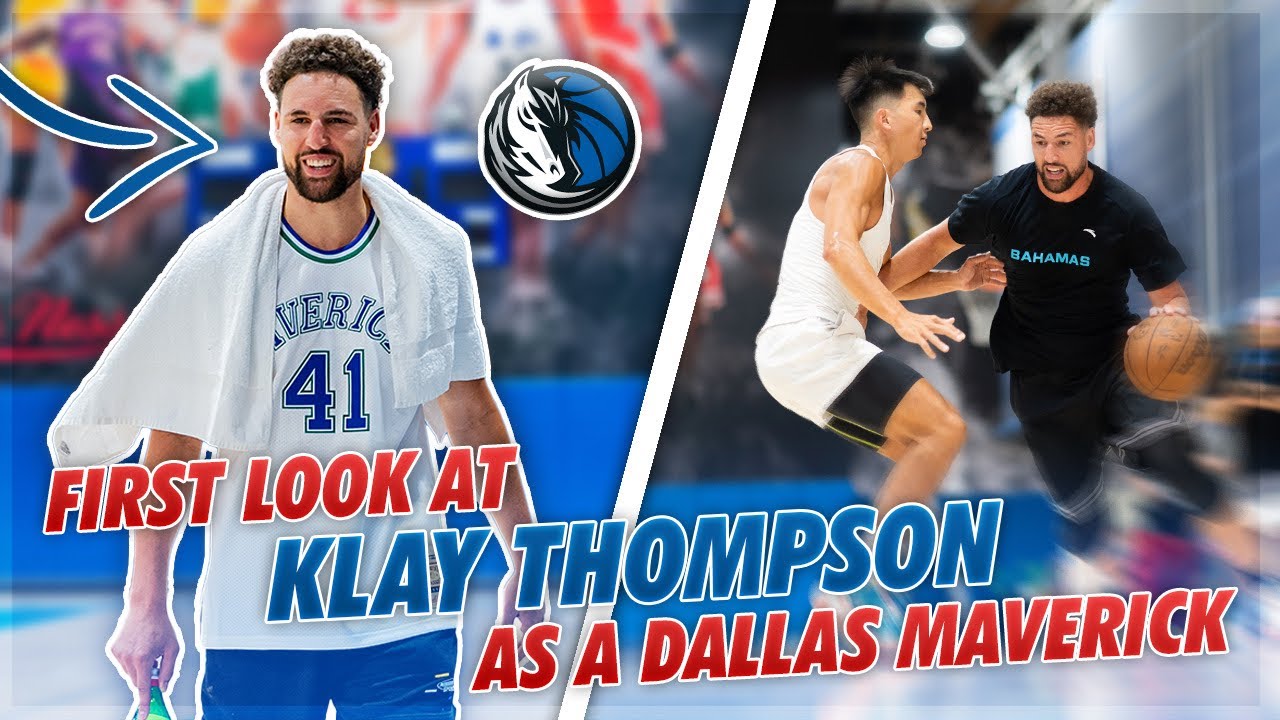 Klay Thompson Makes His Dallas Mavericks Debut!