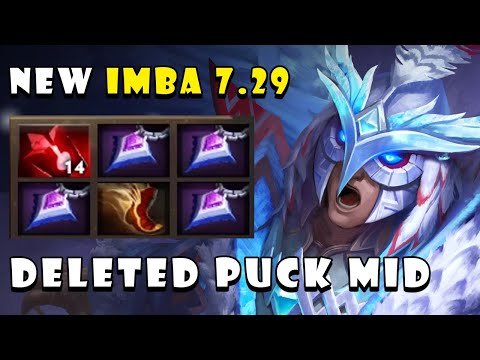 How To Play Skywrath Mage Deleted Puck Mid | Guides Gameplay - Dota 2 7.29