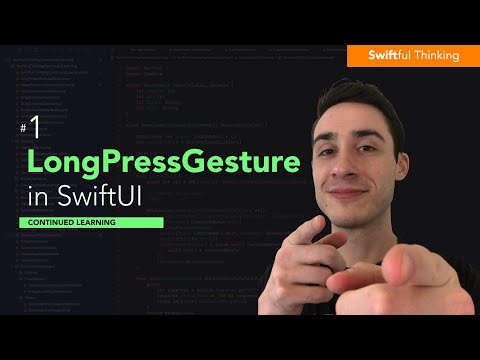 How to use LongPressGesture in SwiftUI | Continued Learning #1