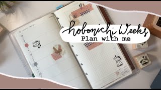 Plan with Me in my Hobonichi Weeks