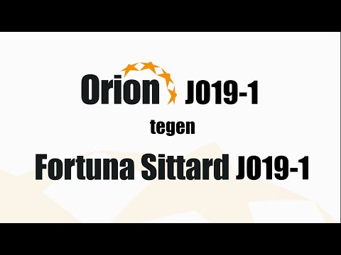 Orion JO19-1 vs  Fortuna Sittard JO19-1 (16 nov 2024)