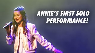 Annie LeBlanc&#39;s First Solo Performance
