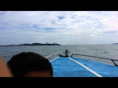 Speed boat in Pattaya Beach