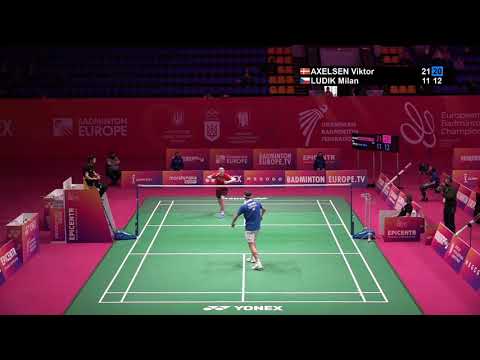 Match point - Viktor AXELSEN vs Milan LUDIK - MS R32 #EBC21​​​​​