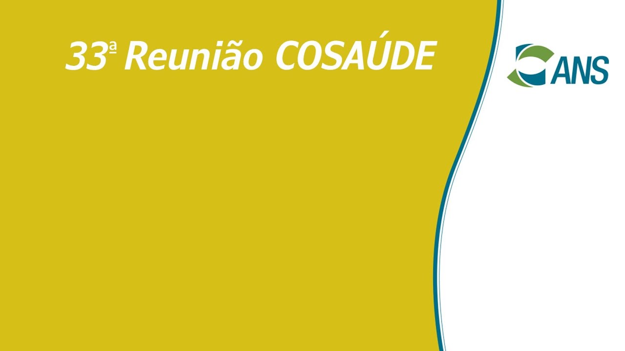 33ª Reunião Técnica da COSAÚDE - dia 1