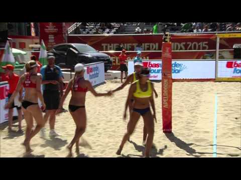 FIVB World Championships: Wang Fan/Yue Y (CHN) vs Day/Kessy (USA)