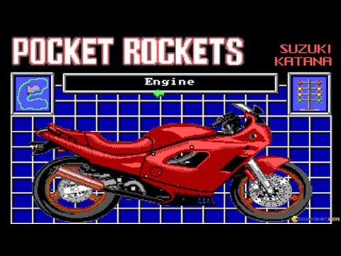 Pocket Rockets gameplay (PC Game, 1988)