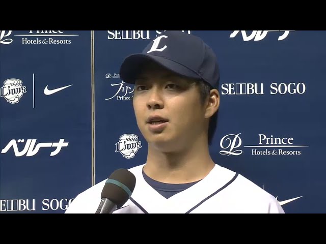 ライオンズ・中村選手・十亀投手ヒーローインタビュー 2015/4/21 L-F