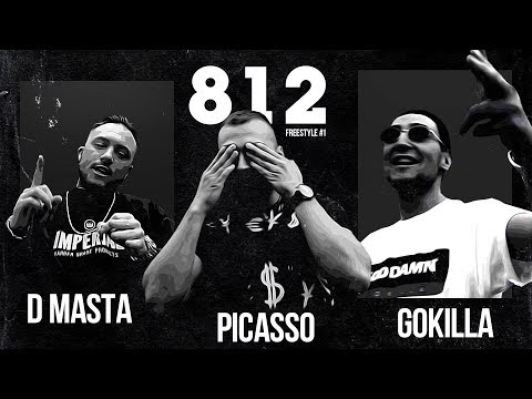 D.MASTA x PICASSO x GOKILLA - 812 FREESTYLE | Kosmos Beats | 2019