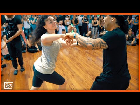 Brazilian Zouk Dance by Evelyn Magyari Lopez & Derrick Lopez at the Zouk Conexao Festival #Dance