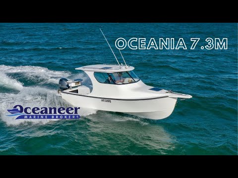 2019 Oceania Custom 7.3m Commercial Fishing Vessel FOR SALE @ Oceaneer Marine Brokers