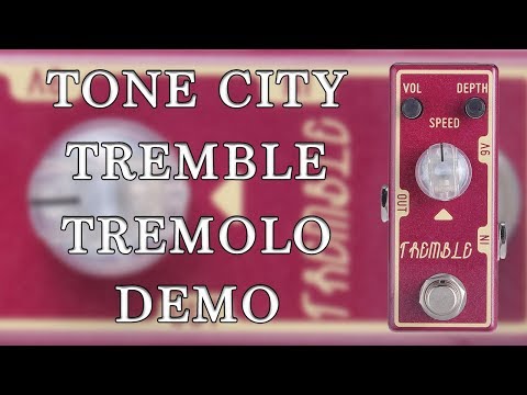 Tone City Tremble | Tremolo mini effect pedal, True bypass. New with Full Warranty! image 16