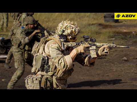 How the Azov International Battalion Trains