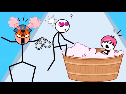 Run Now (WEEGOON) Gameplay Walkthrough - All Levels 1-30 - Funny Stickman Brain Puzzle Game