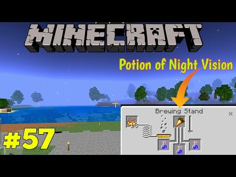 Time To Make Night Vision Potion || Minecraft Survival Hindi Gameplay