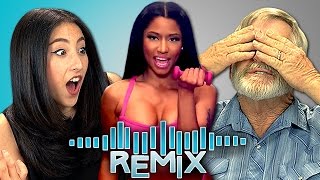 REACT REMIX - Nicki Minaj - Anaconda (Teens & Elders)