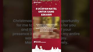 4 Ucapan Natal Romantis, Dijamin Bikin Pasangan Makin Cinta Sama Kamu