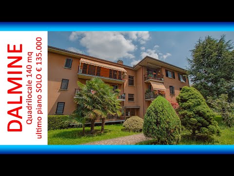 Dalmine Mariano Quadrilocale 140mq con doppi servizi box e cantina €135.000