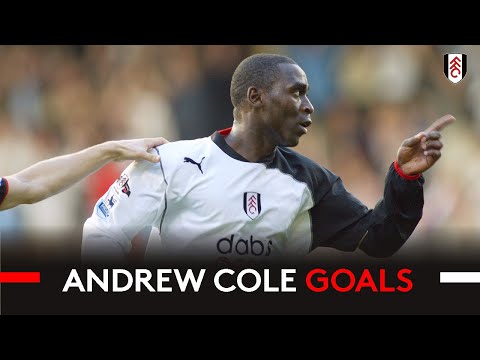 All 12 Andrew Cole Goals For Fulham | Premier League Hall Of Fame