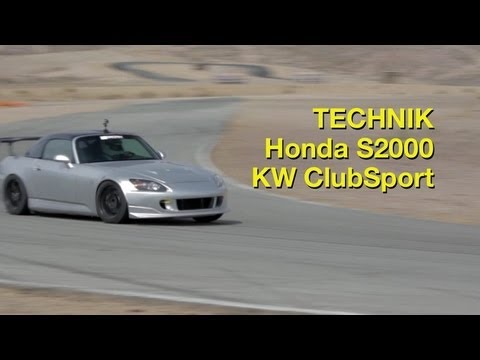 S2000 KW Suspension Club Sport Coil-Overs Track Test - Technik