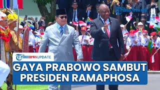 Presiden Afrika Selatan Tiba di RI: Disambut Prabowo, Dikawal Pasukan Berkuda Menuju Istana Merdeka