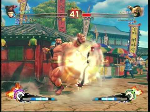 SSF4-Online Ranked Battle 2: Juri(Me) vs Zangief