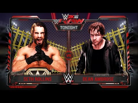 WWE 2K16 "The Punjabi Prison" Match Gameplay Notion PS4/XB1