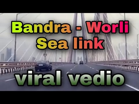 Bandra - Worli sea link travel | Car shooting #trending #shorts