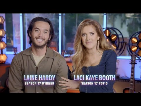 American Idol 2023 - Laine Hardy and Laci Kaye Booth Visit the Judges