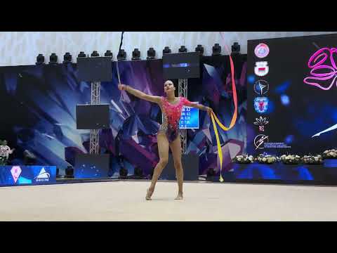 Daria Pridannikova Ribbon AA IT Crystal rose Minsk 2023