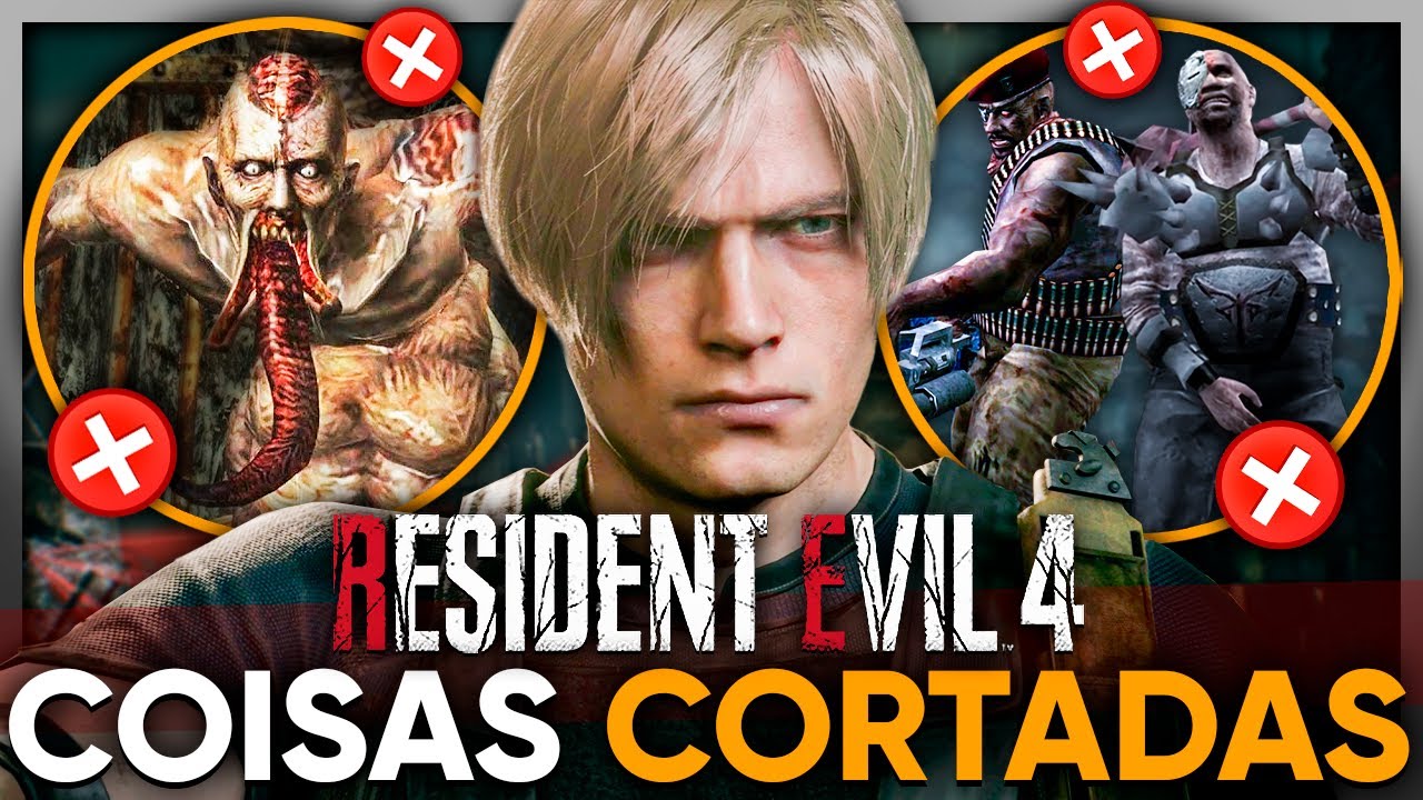 TODO CORTE DE CONTEÚDO DE RESIDENT EVIL 4 REMAKE