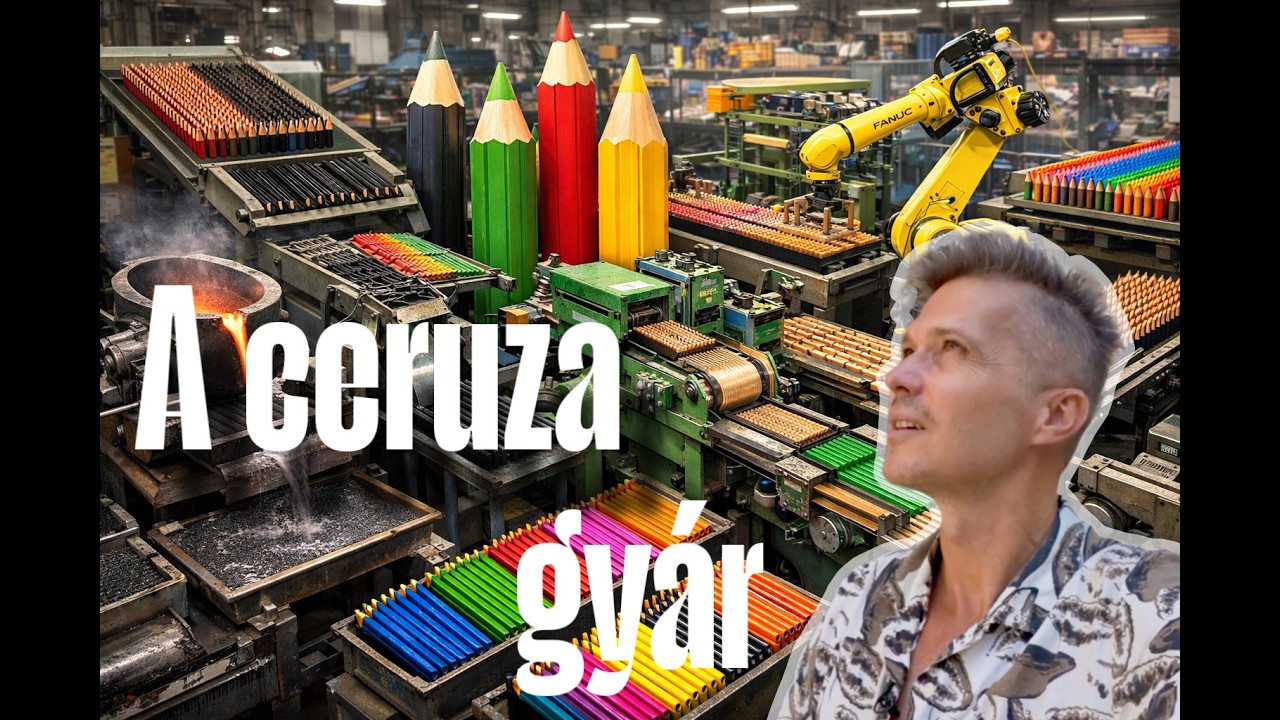 A KOH-I-NOOR ceruzagyára a legszínesebb hely, ahol valaha jártam