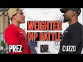 2022 POWER PUSH CLASSIC | WEIGHTED DIP CALISTHENIC BATTLE | MAX REPS 45LBS ROUND 1 | PREZ VS CUZZO