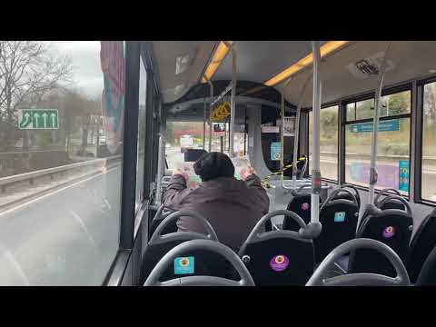 Thrash|Arriva North East Stockton Based Plaxton Centro 1535 On The X22 To Peterlee