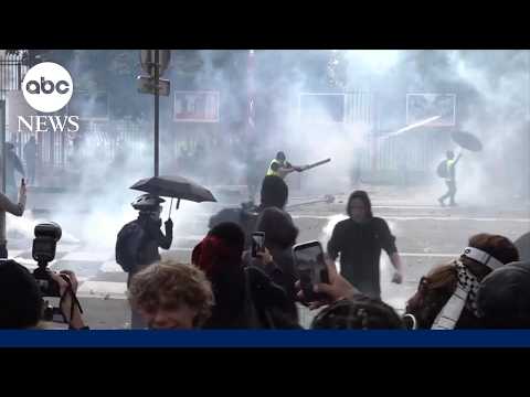 Protests escalate across France as thousands take to the streets