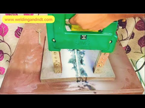 [English] MPI/MPT - Magnetic Particle Test practical (Wet visible Technique)