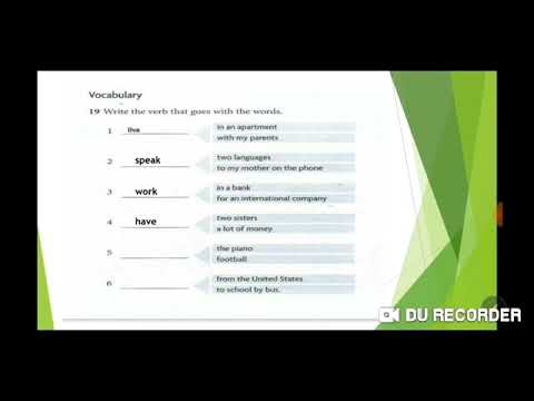 Headway Beginner Unit 5 Workbook