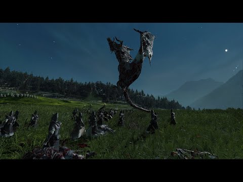 The waifu riot : a black dragon fall on Ulthuan.