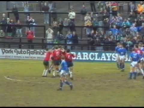 ARCHIVE: York City 2 Carlisle United 0 - 23.02.91